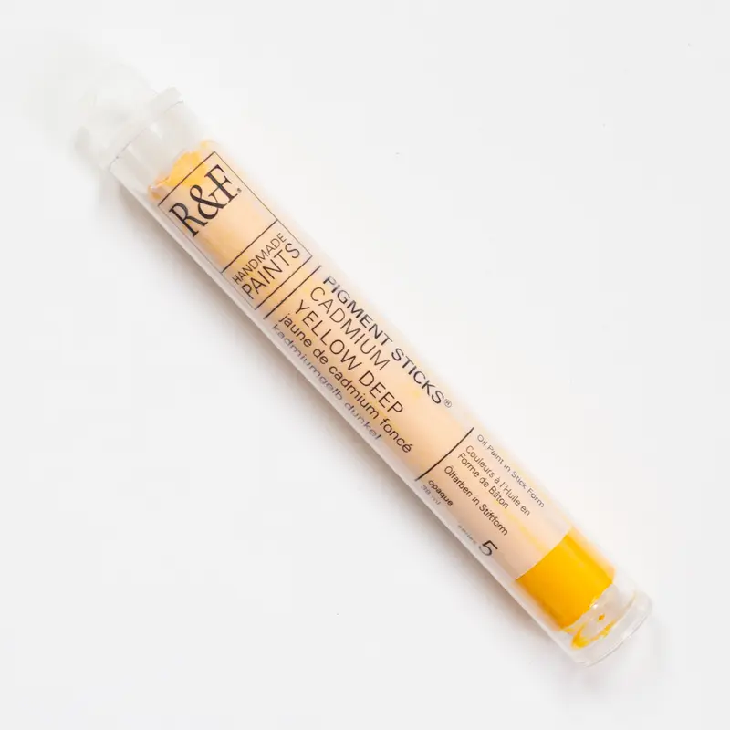 R&F Pigment Stick 38ml Cadmium Yellow Deep 5