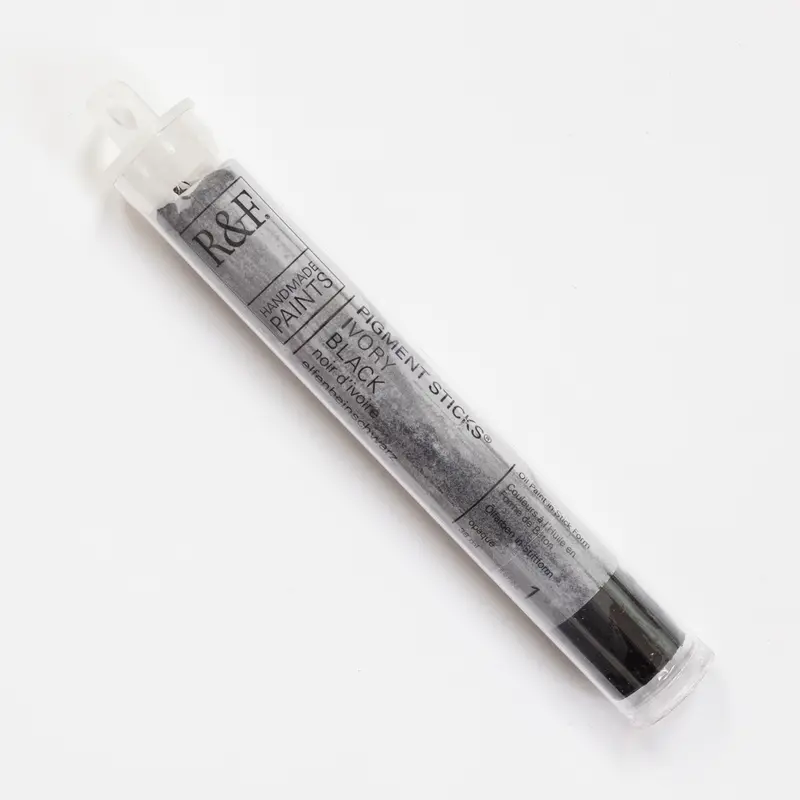 R&F Pigment Stick 38ml Ivory Black 1