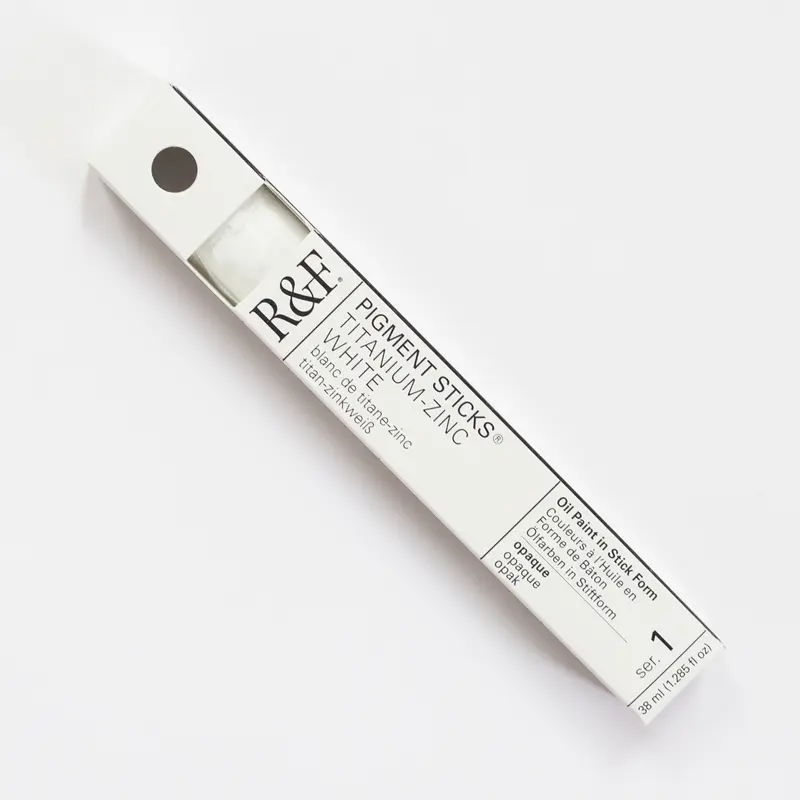 R&F Pigment Stick 38ml Titanium Zinc White 1