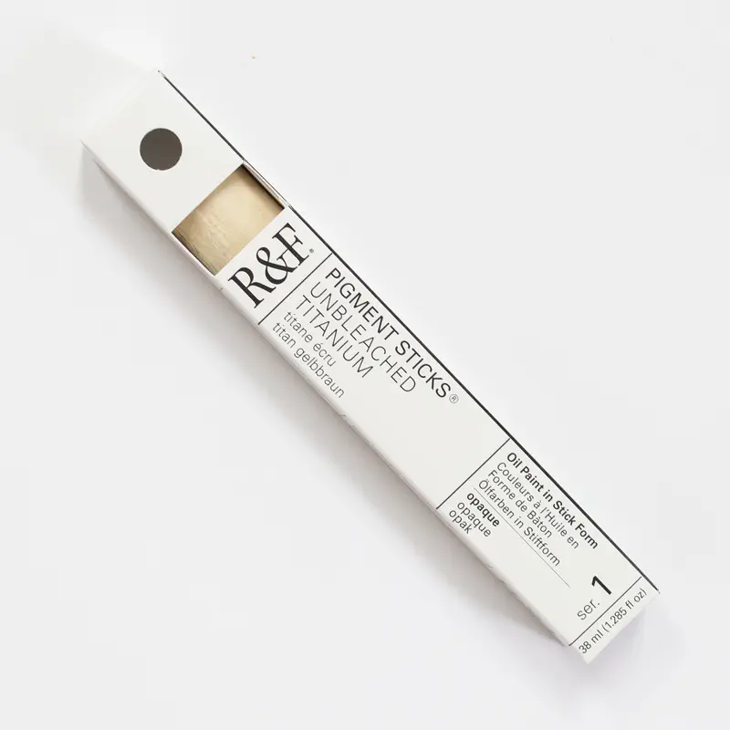 R&F Pigment Stick 38ml Unbleached Titanium 1