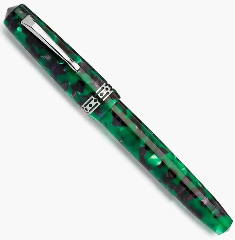 Radius Settimo Minerale silver fountain pen