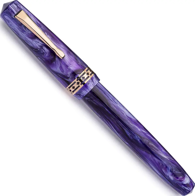 Radius Settimo Purple Swirl fountain pen
