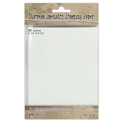 Ranger - Distress Special Stamping Paper 4 1/4 X 5 1/2