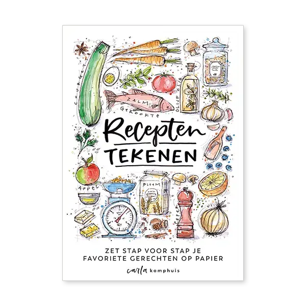 Recepten tekenen met Carla Kamphuis
