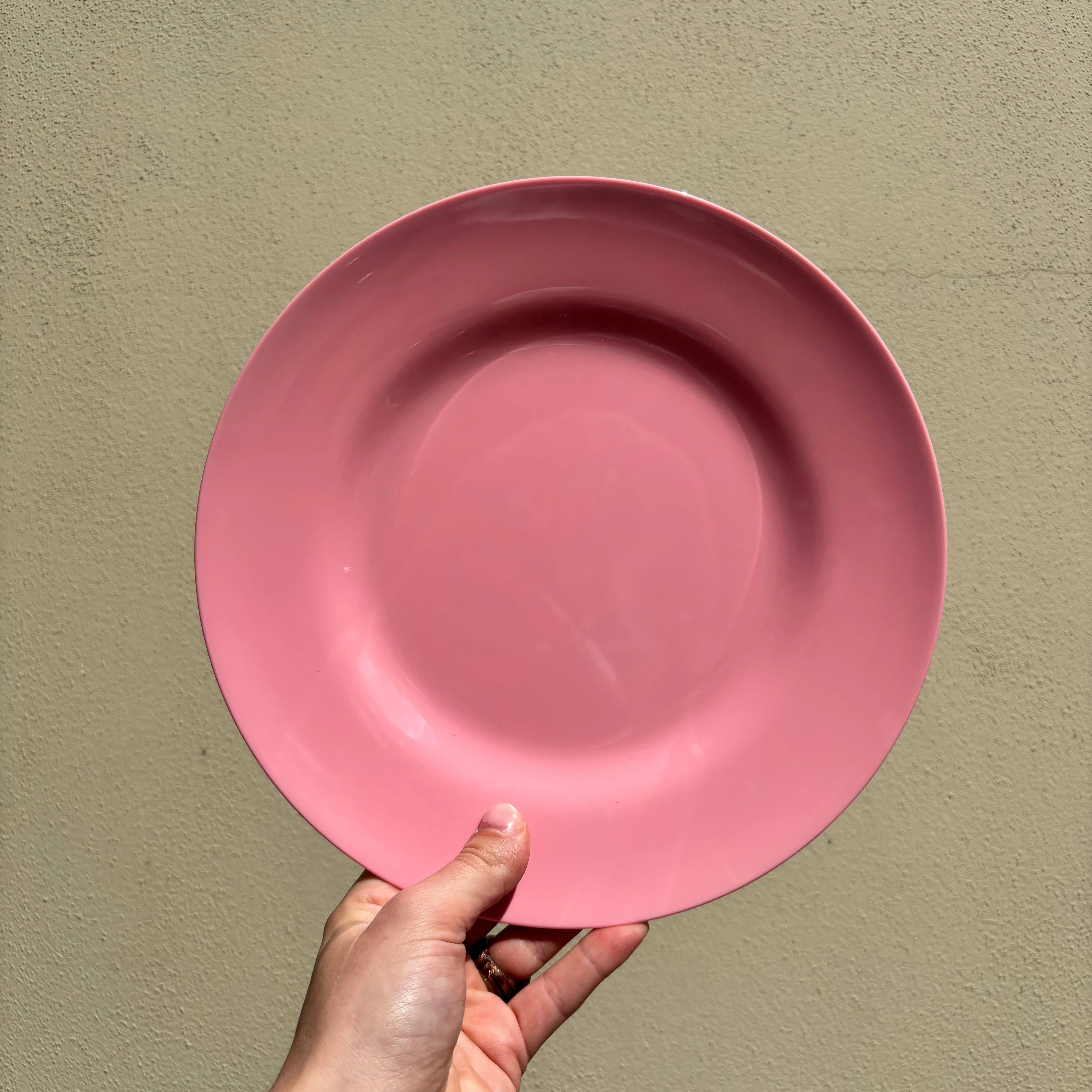 Rice - Dinerbord - Lichtroze