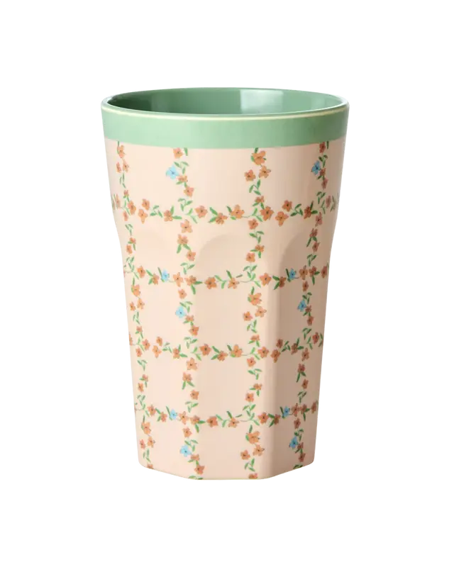 Rice - Grote Beker Checkered Stencil