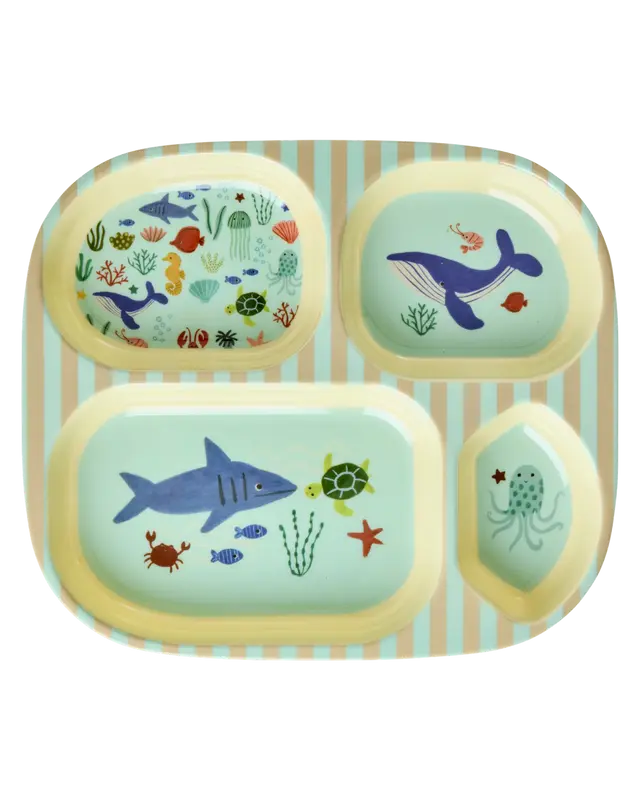 Rice - Kinderbord Oceaan Mint