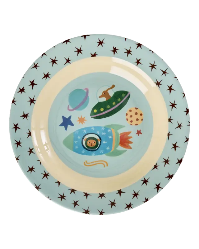 Rice - Kinderbord rond - Dogs in space