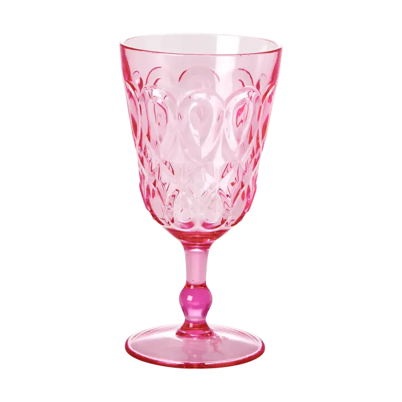 Rice - Kunststof Wijnglas Roze