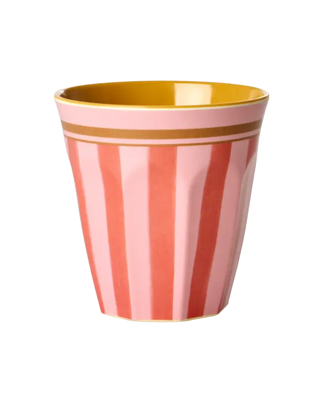 Rice - Medium Beker Organic Stripes