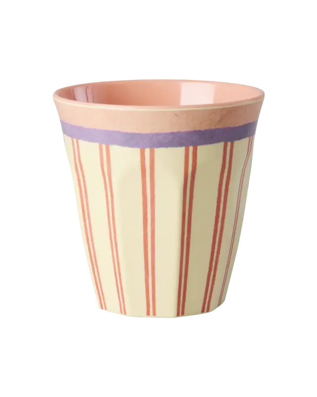 Rice - Medium Beker - Stripey Love