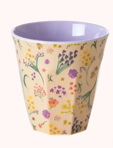 Rice - Medium Beker Wild flower