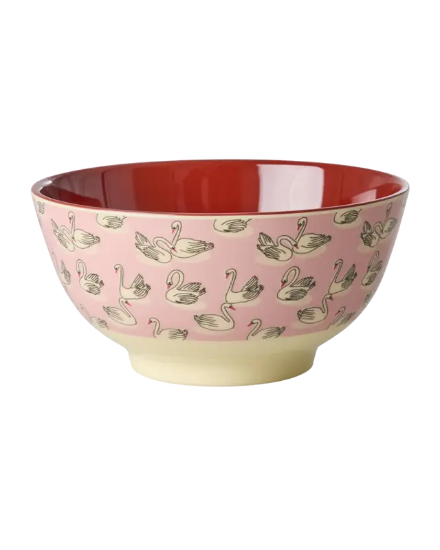 Rice - Melamine bowl medium - Swan