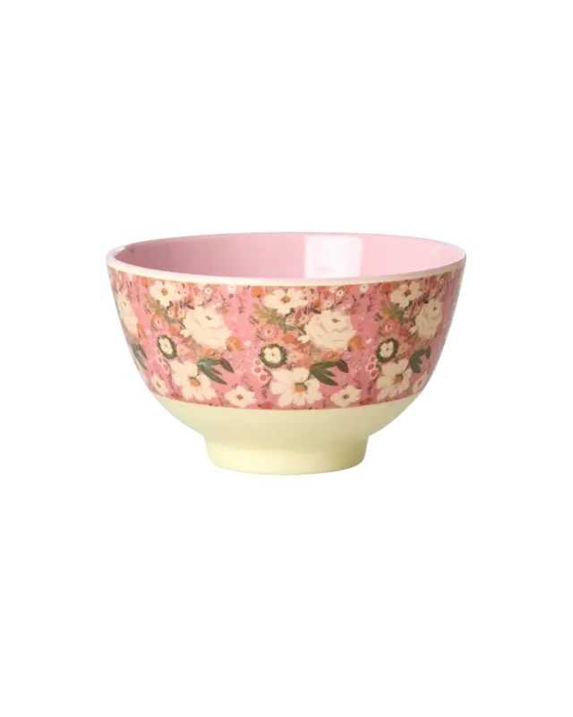 Rice - Melamine Bowl Small - Alison Flower