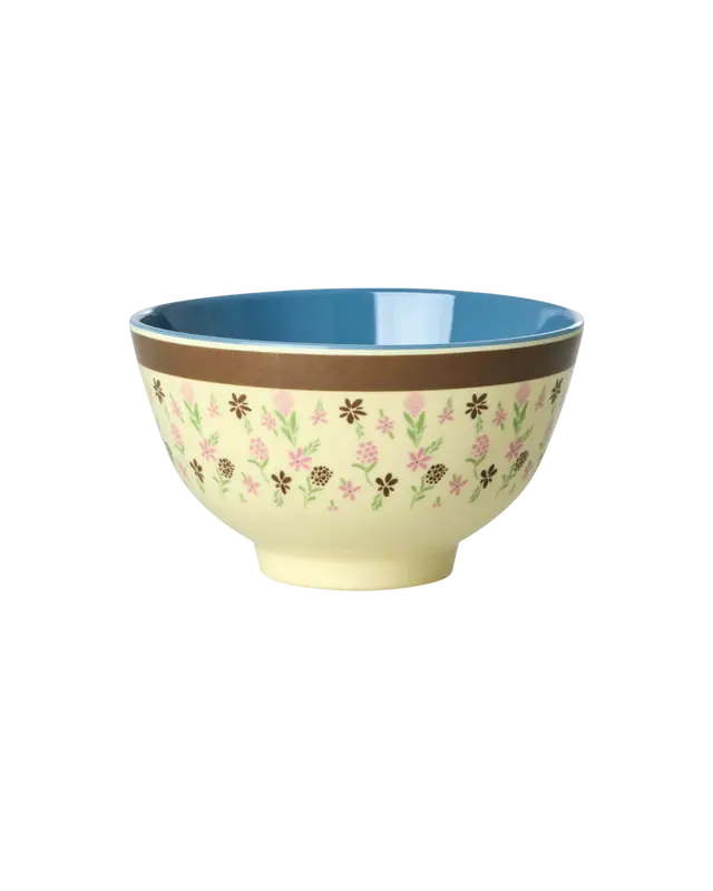 Rice - Melamine Bowl Small - Hacienda Flower