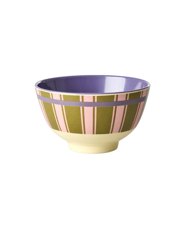 Rice - Melamine Bowl Small - Stripe delight