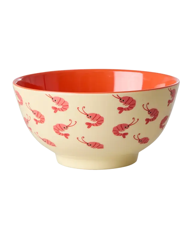 Rice - Middel grote kom - Shrimp print
