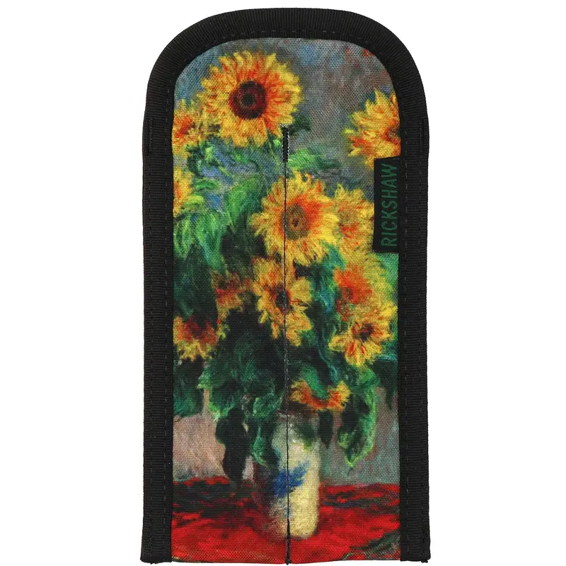 Rickshaw 2 pen coozy sleeve Monet, Sunflowers