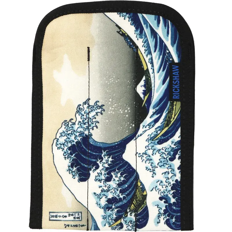 Rickshaw 3 pen coozy sleeve Great Wave