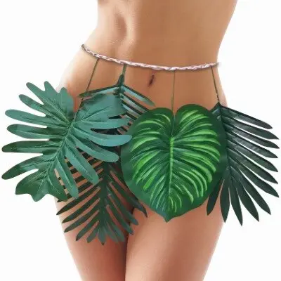 Riem Hawaii bladeren groen