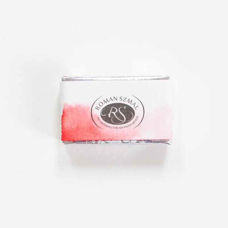 Roman Szmal Aquarius Watercolour Full pan Raspberry Red 3 nr. 376