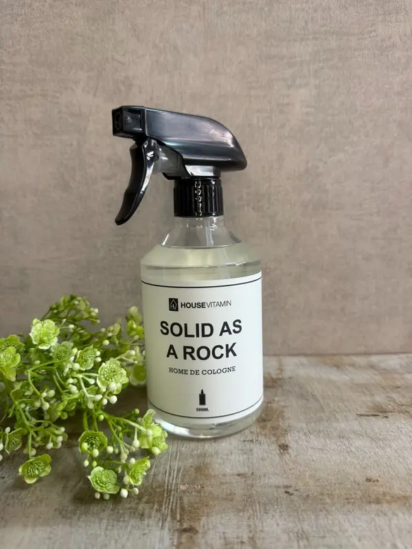 Roomspray Solid as a Rock Housevitamin – Luxe huisparfum 500ml