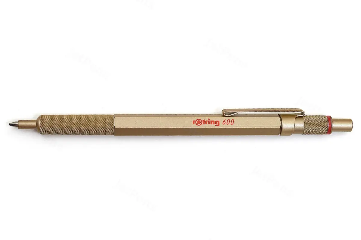Rotring 600 Balpen Metallic Goud