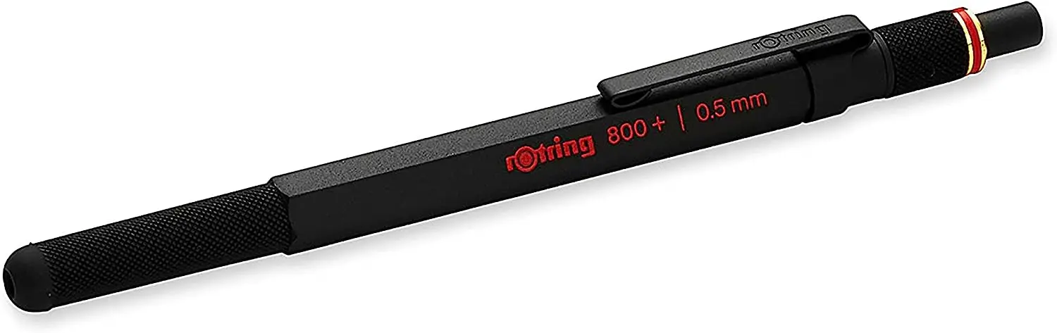Rotring 800 zwart vulpotlood 0.5mm/0.7mm