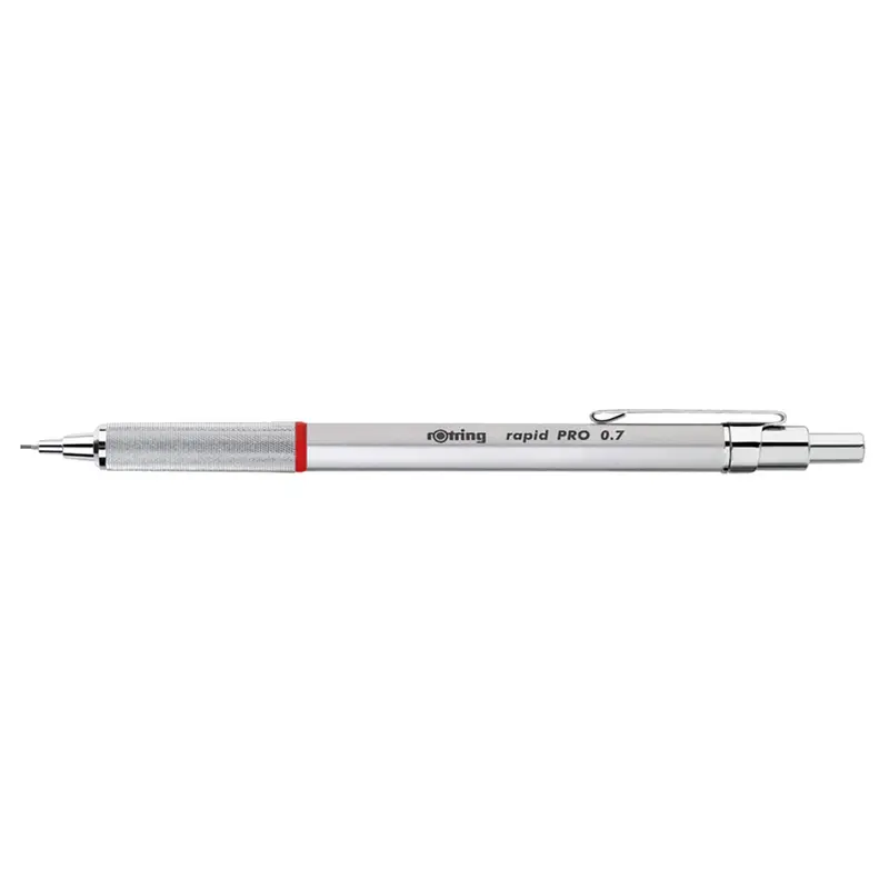 Rotring Rapid Pro zilver 0,7 mm vulpotlood