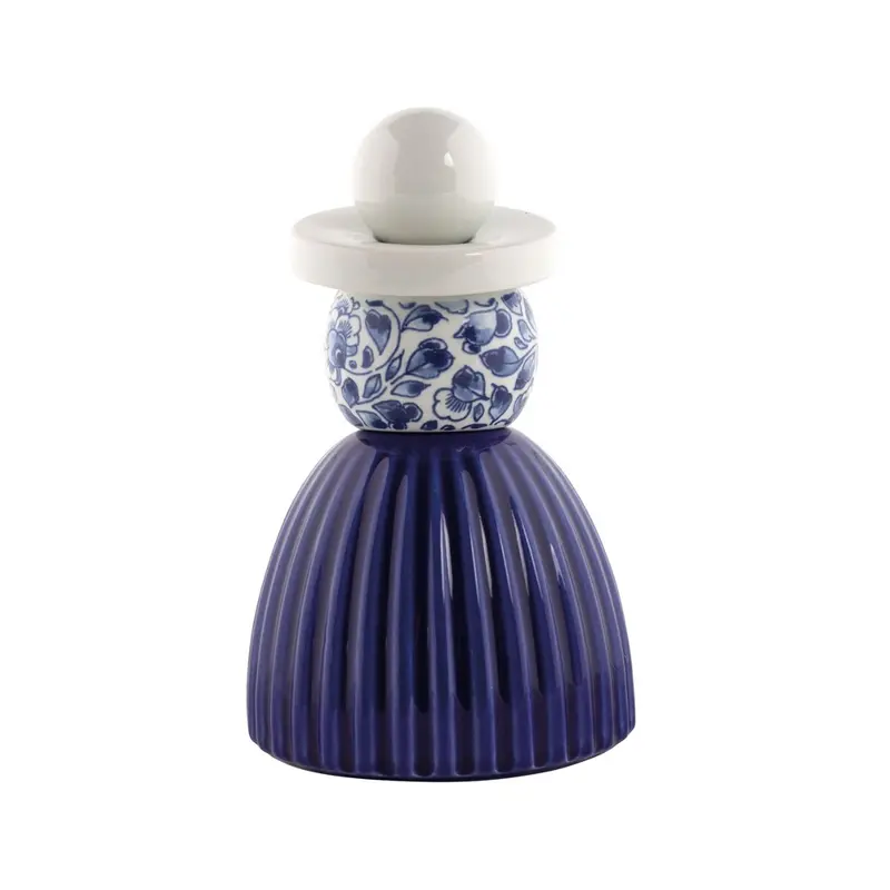 Royal Delft Proud Mary Cobalt Flower Pattern