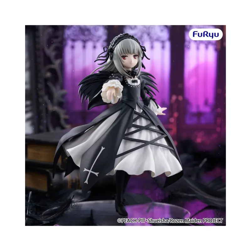Rozen Maiden figure - Trio-Try-iT Suigintou 18 cm