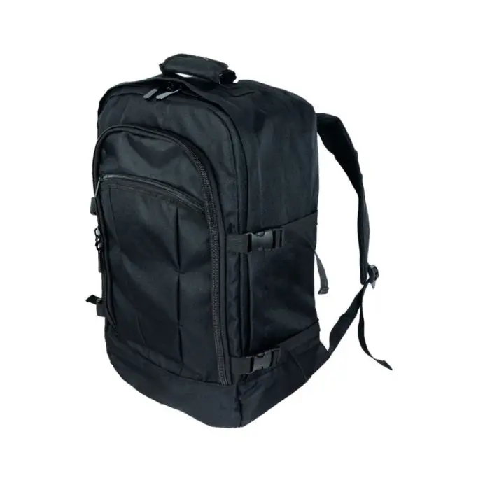 Rugzak handbagage 50x40x20cm zwart