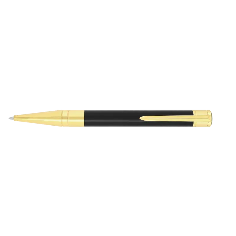 S.T. Dupont Initial Zwart GT balpen