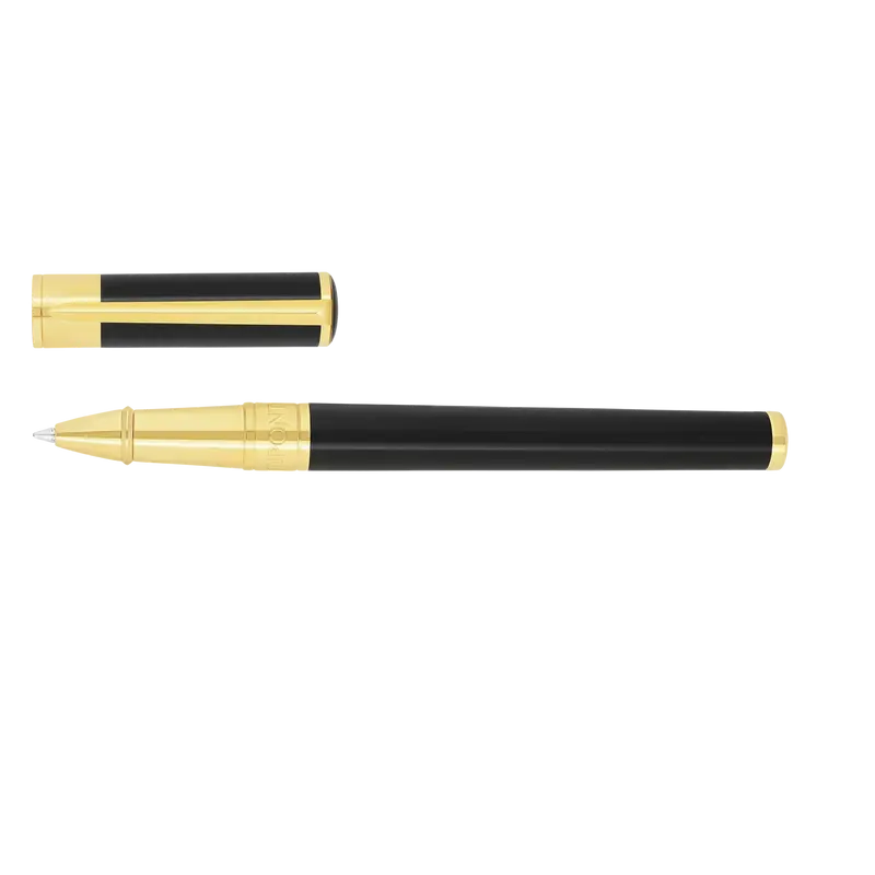 S.T. Dupont Initial zwart GT roller