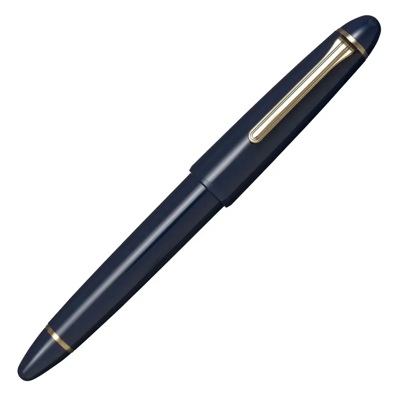 Sailor 1911 Casual L muted blue gold trim fountain pen