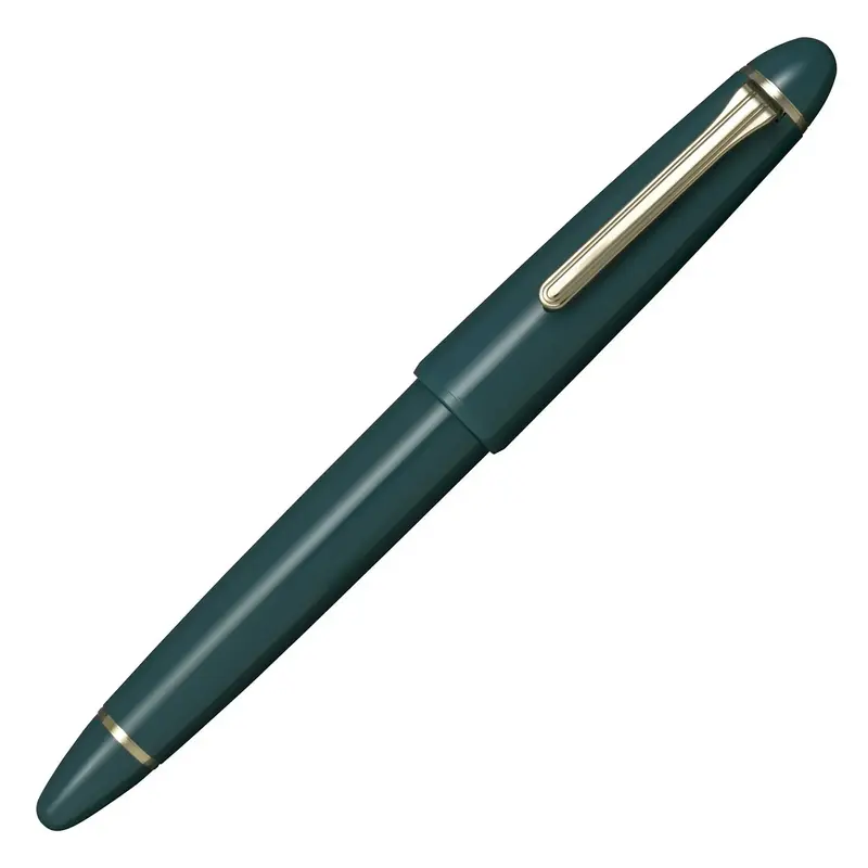 Sailor 1911 Casual L muted green gold trim fountain pen