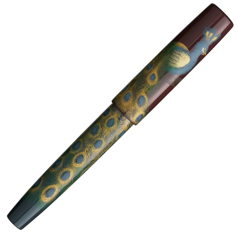 Sailor King Of Pens Chinkin Peacock fountain pen