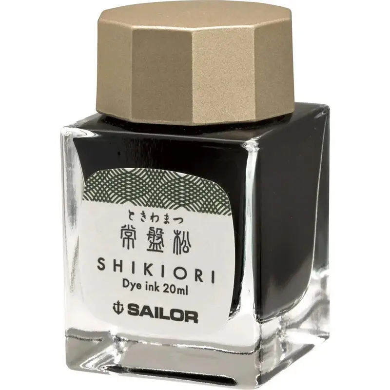 Sailor Shikiori Tokiwa-Matsu ink green 20ml