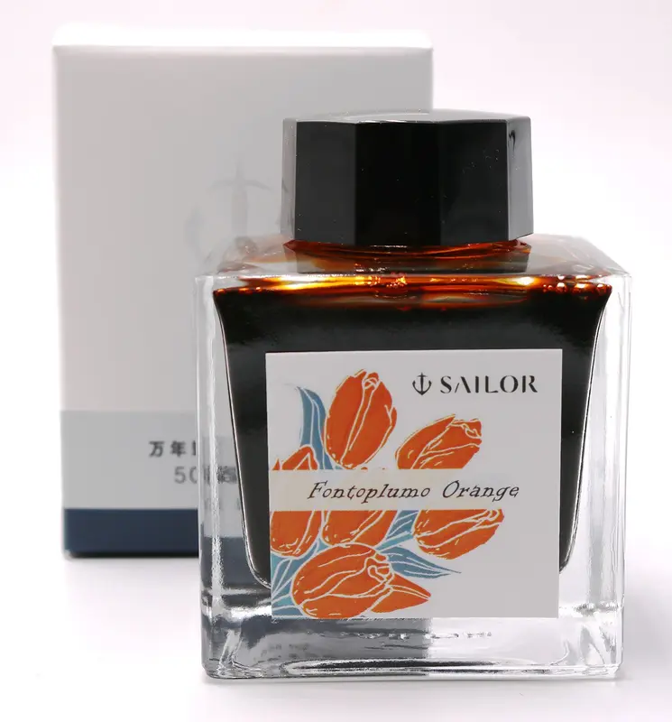 Sailor x Fontoplumo Orange ink 50ml