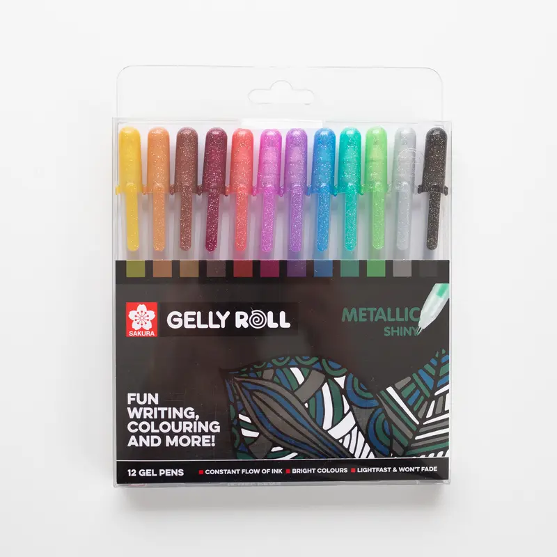Sakura Gelly Roll Metallic set 12