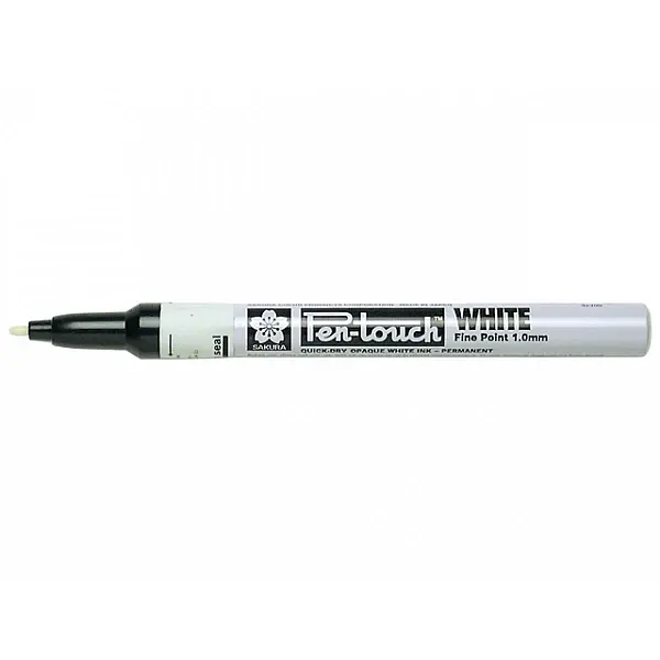 Sakura - Pen-Touch Permanent Marker White (1.0mm)