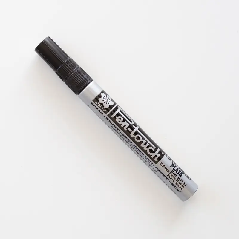 Sakura Pen Touch Silver Medium