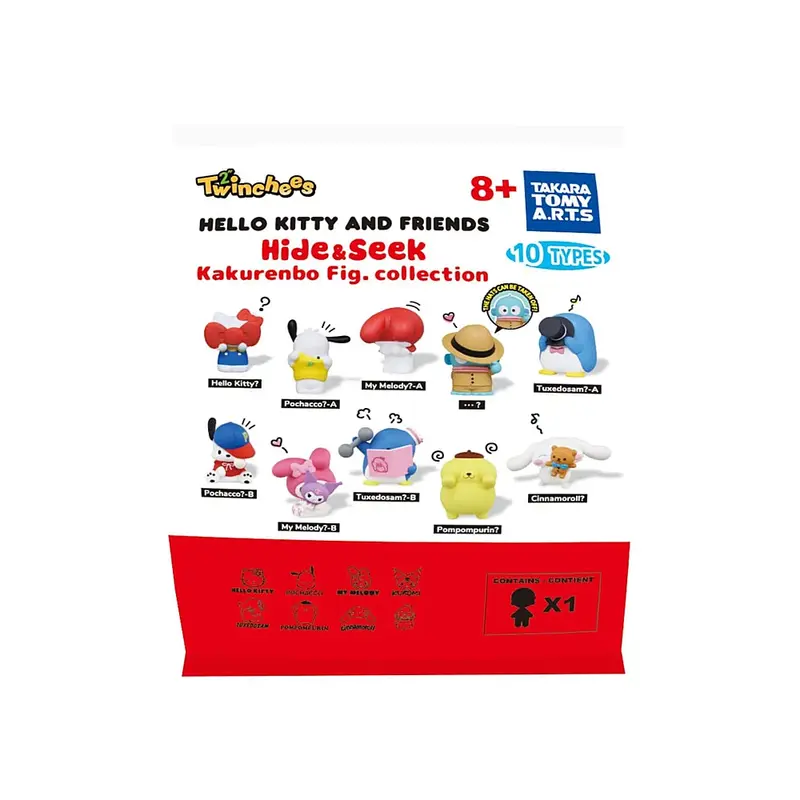 Sanrio Twinchees - Hello Kitty & friends Hide and Seek blind bag