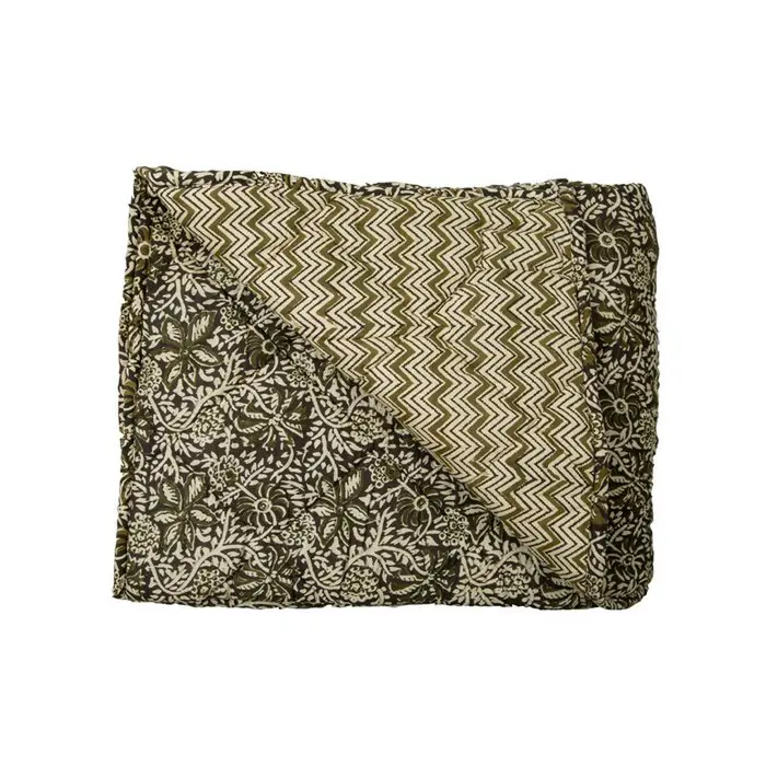 Santa Eulalia Bos Plaid - Groen & Beige & Bruin