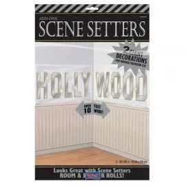 Scene setter Hollywood sign tekst Hollywood
