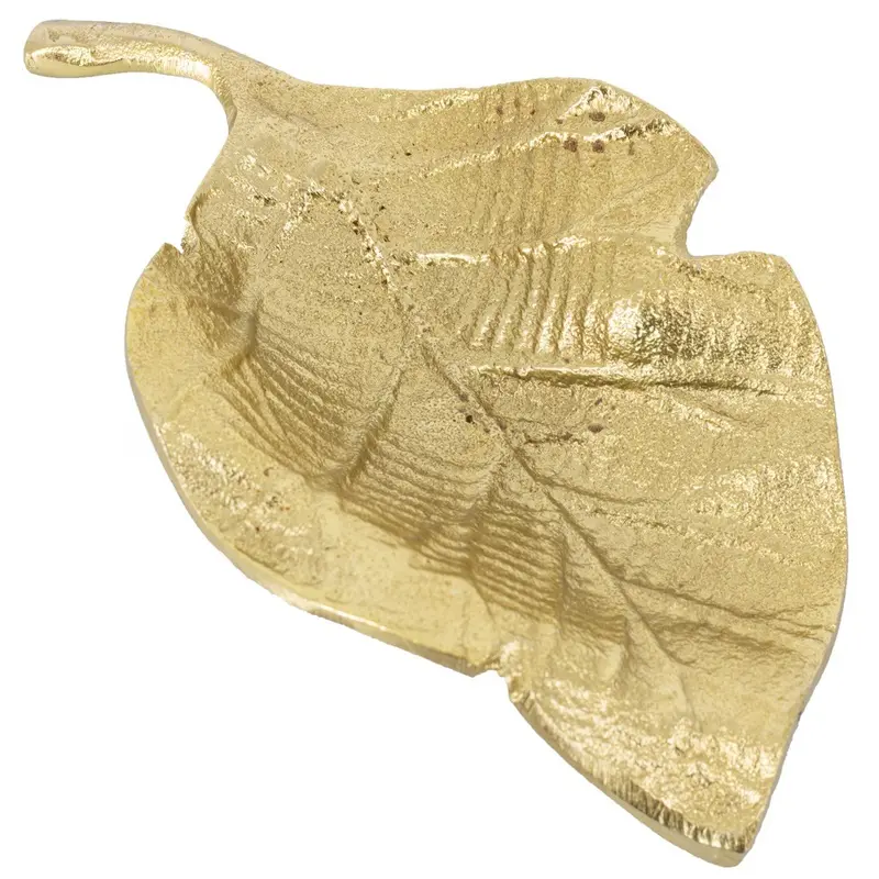 Schaal blad goud