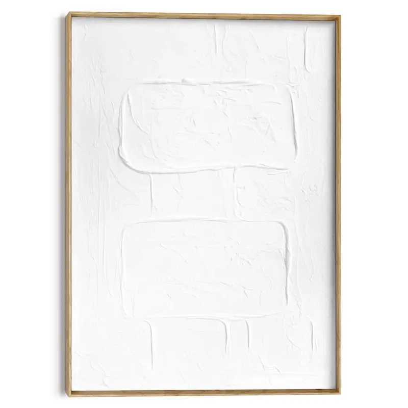 Schilderij 3D Art Vlakken 70x50