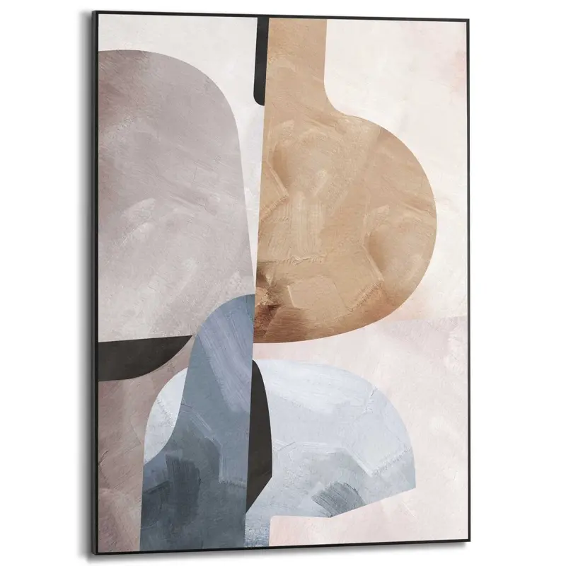 Schilderij Abstracte Illusie I 70x50