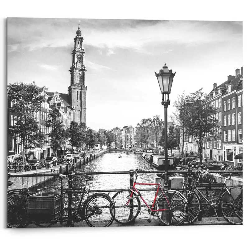 Schilderij Amsterdamse grachten 40x50