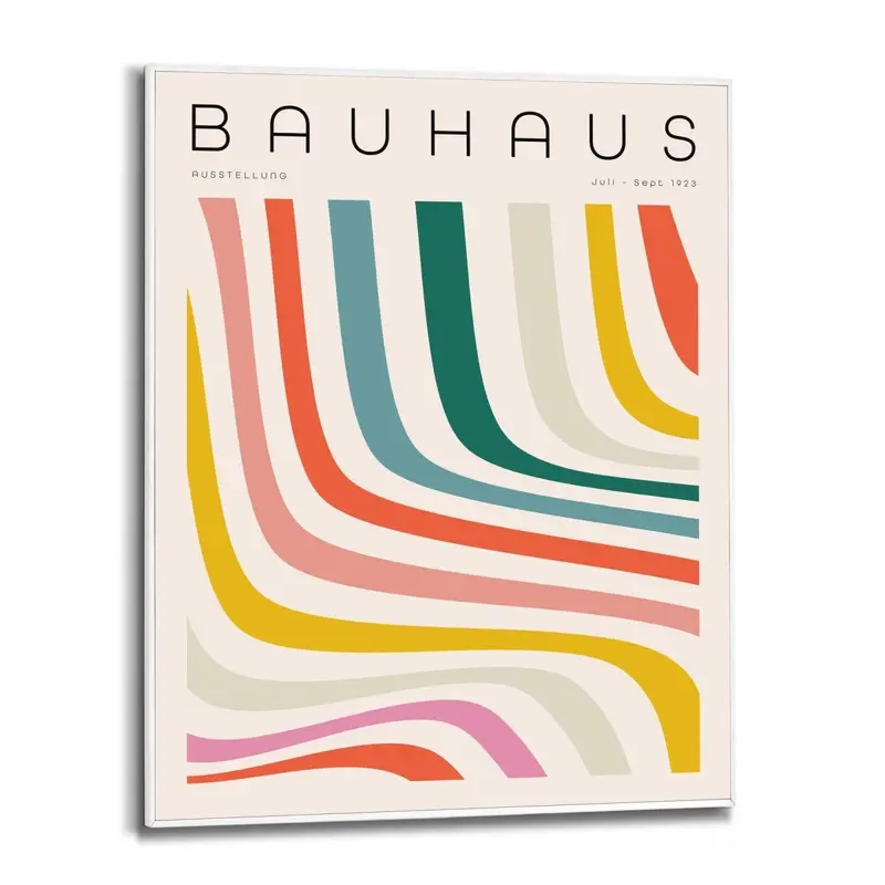 Schilderij Bauhaus Design 50x40